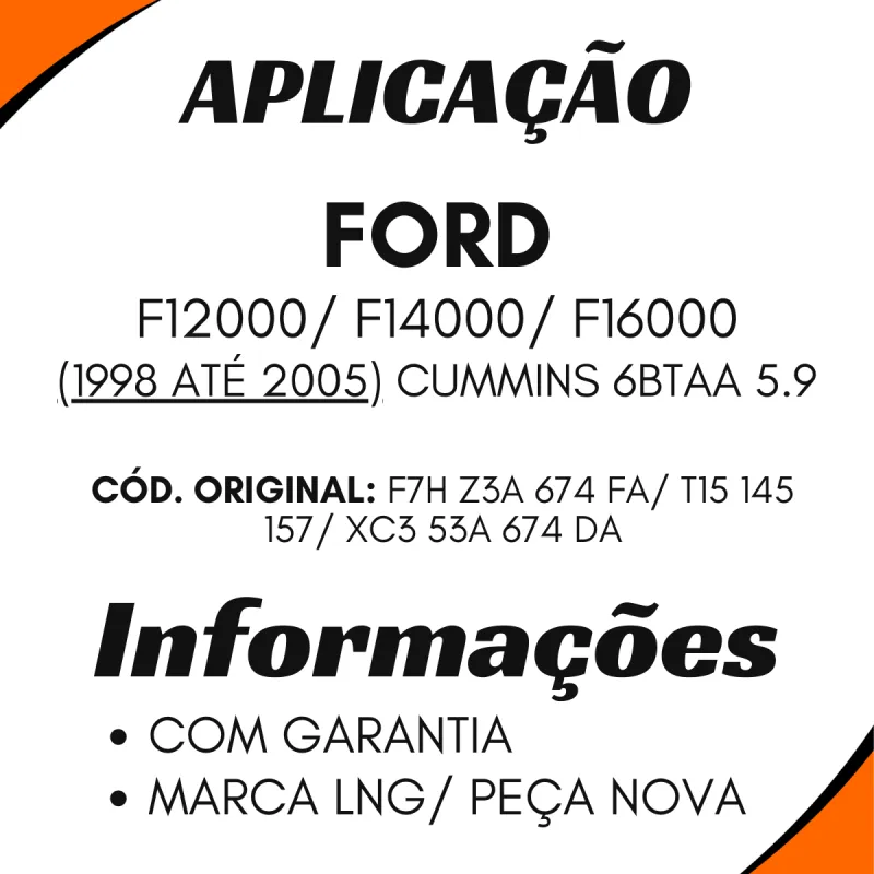 Bomba Hidráulica Ford F12000/F14000/F16000 (98/05) Cummins