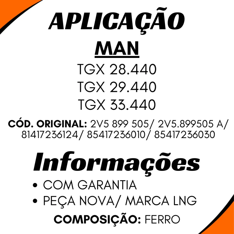 Cilindro Bascular Cabine Man Tgx 28.440/ 29.440/ 33.440
