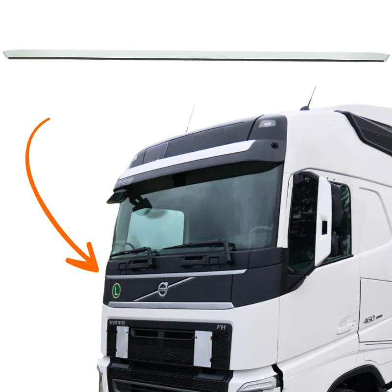 Moldura Grade Inferior Volvo Fh4  (2016/...)