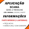 Tapa Sol Cabine Inferior  Scania Série 6 Trendline (2058757)