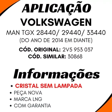 Lanterna Seta Man Tgx 28440/ 29440/33440