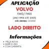 Moldura Farol Direito Para Caminhão - Fm10/Fm12 (1994 A 2003)