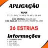 Catraca Freio Autom.Tras. 26 Estria Vw Man Tgx 28440/ 29440/ 29480/