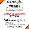 Defletor Lateral Esq.Ext. Mbb Atego (2006a2013)