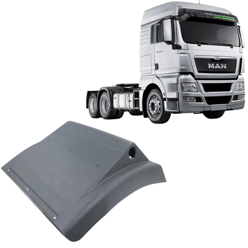 Paralama Traseiro Man Tgx 28.440/ 29.440/ 29.480/ 33.440 Dianteiro