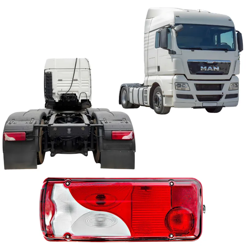 Lanterna Tras. Esq. Vw Tgx 28440/ 29440/ 33440 (2013...)