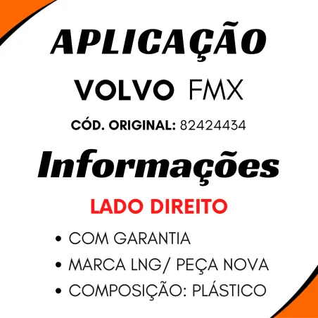 Alojamento Farol Dir. Volvo Fmx
