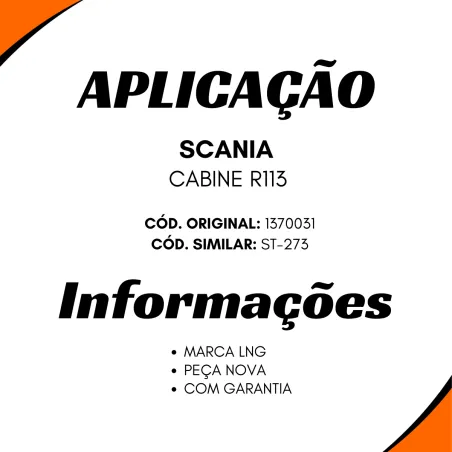 Bomba Hidráulica Cabine Scania Série 113r