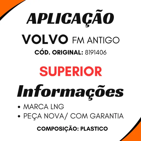 Grade Frontal Volvo Fm Antigo