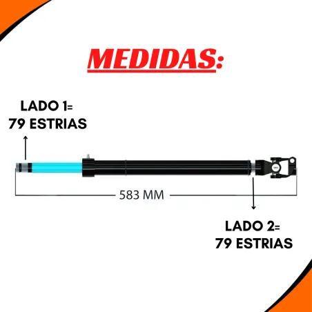 Coluna De Direção (Completa) Mbb A940.460.0609
