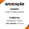 Catraca 10 Est. Chave 19mm Carretas