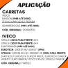 Eixo Expansores S Freio Ar Esq. Diant. Trucks 251000370/ Iveco