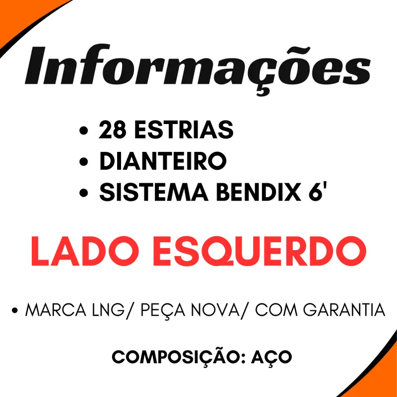 Eixo Expansores S Freio Ar Esq. Diant. Trucks 251000370/ Iveco