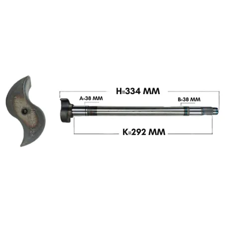 Eixo Expansores S Freio Ar Esq. Diant. Trucks 251000370/ Iveco