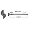 Eixo Expansores S Freio Ar Esq. Diant. Trucks 251000370/ Iveco