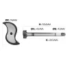 Eixo Expansores S Freio Ar Esq. Tras. Mbb 1414/ 1516/ 1518/ 1620