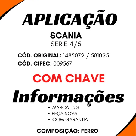 Cilindro Macaneta Porta Série 4/ Série 5 C/Chave