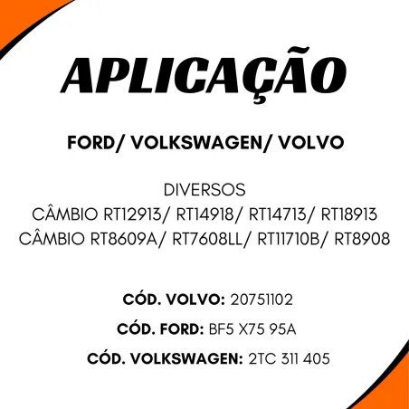Válvula Solenóide Ford Bf5x7595a/ Vw 2tc311405/ Volvo 20751102