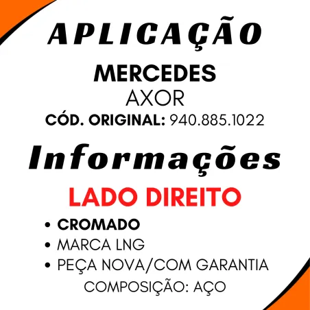Aro Farol Princ. Dir. Mercedes Axor