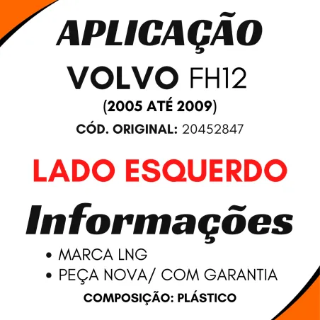 Aro Farol Princ. Esq. Volvo Fh12