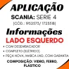 Espelho C/ Desemb. Esq. Scania Série 4