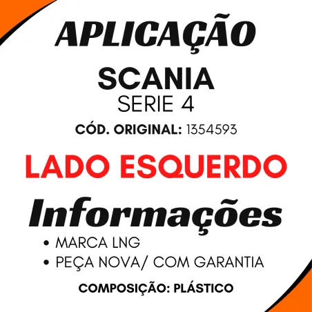 Moldura Inf. Estribo Esq. Série 4