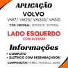 Espelho Eletr.C/Desemb. Esq. Volvo Vm17/ Vm23/ Vm260/ Vm310