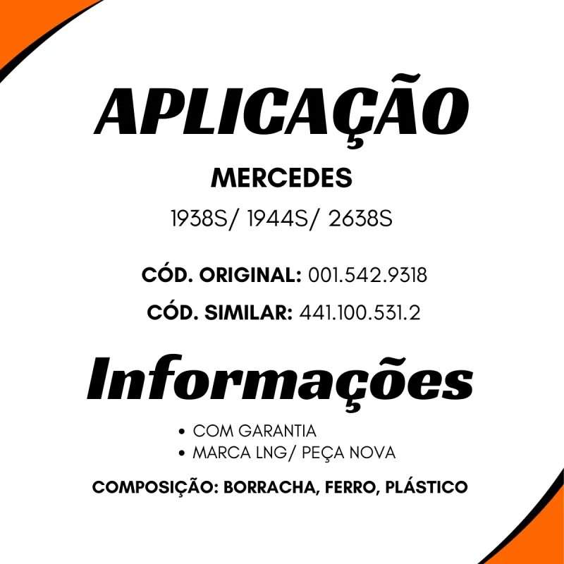 Sensor Servo Embreagem Mbb 1938s/ 1944s/ 2638s
