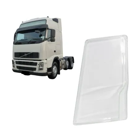 Lente Farol Esq. Volvo Fh12 (2004 A 2008)