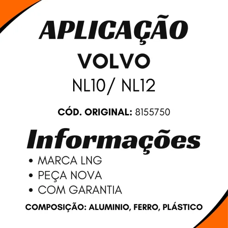 Chave Seta Volvo Nl10/ Nl12