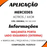 Macaneta Porta Externa Esq. Axor/ Actros