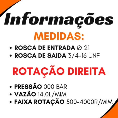 Bomba Hidráulica F12000/F14000 Mwm 229 6cil (92/95)