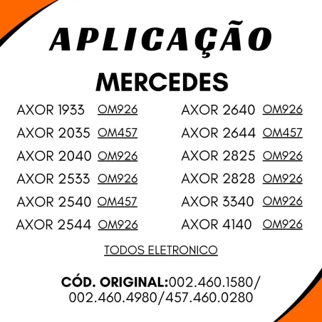 Bomba Hidráulica Mercedes Axor Om 926