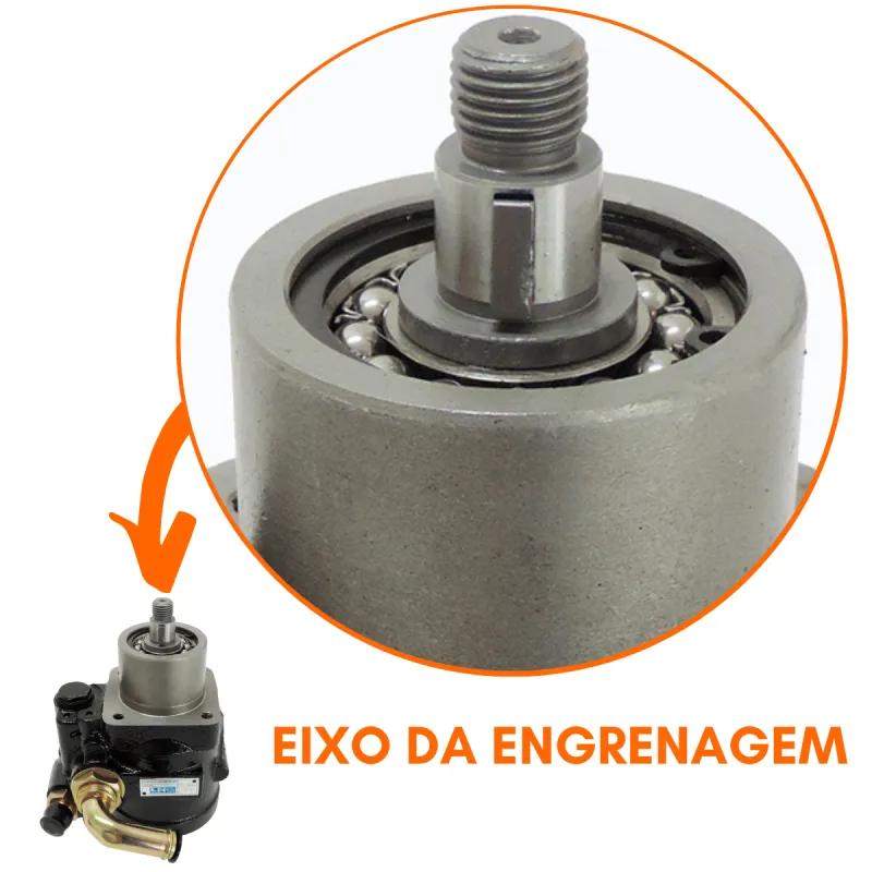 Bomba Direção Hidráulica Vw 7110s/ 790s (87/94) Th7 145 157