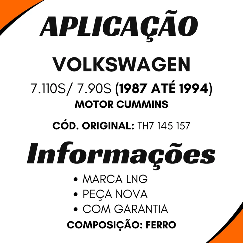 Bomba Direção Hidráulica Vw 7110s/ 790s (87/94) Th7 145 157