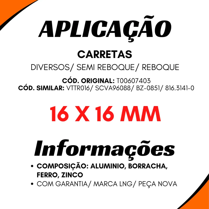 Válvula Bloqueio Tic-Tac Carretas T00607403