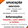 Catraca Freio Autom.Tras. Dir. (26 Estrias) Mercedes 2325