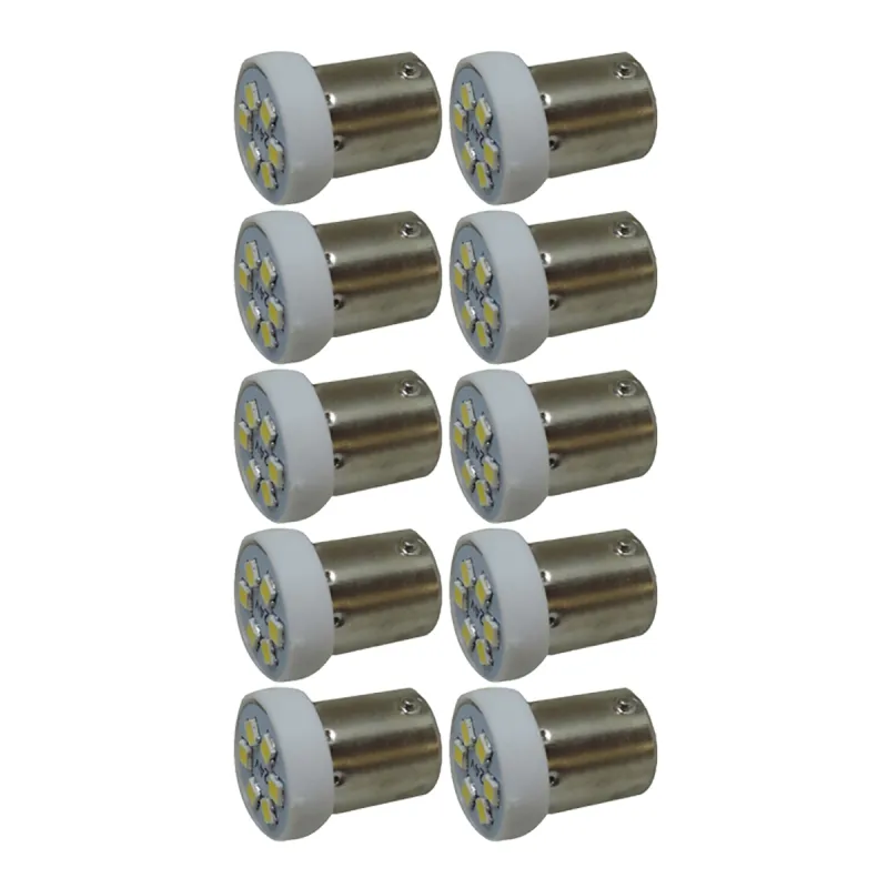 Kit 10 Lâmpadas Led Mercedes Todos 24 Volts (1 Polo)