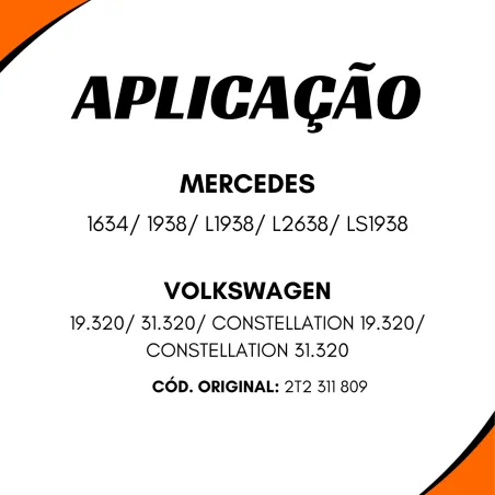Terminal Câmbio Aço 38 Estrias Vw 19.320/ 31.320