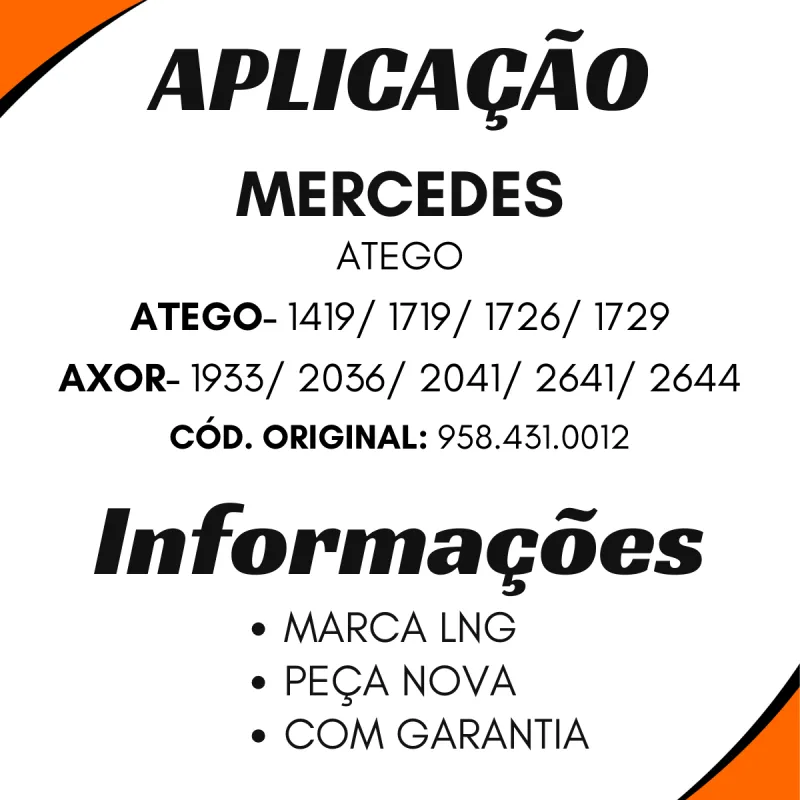 Válvula Sensivel A Carga Mbb Atego/ Axor 958.431.0012