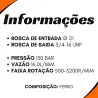 Bomba Hidráulica Vw13210/ 14220 Teg 145 159a