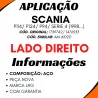 Porta Cabine Dir.Scnia Série4 P94/ P114/ P124/ (1998...)