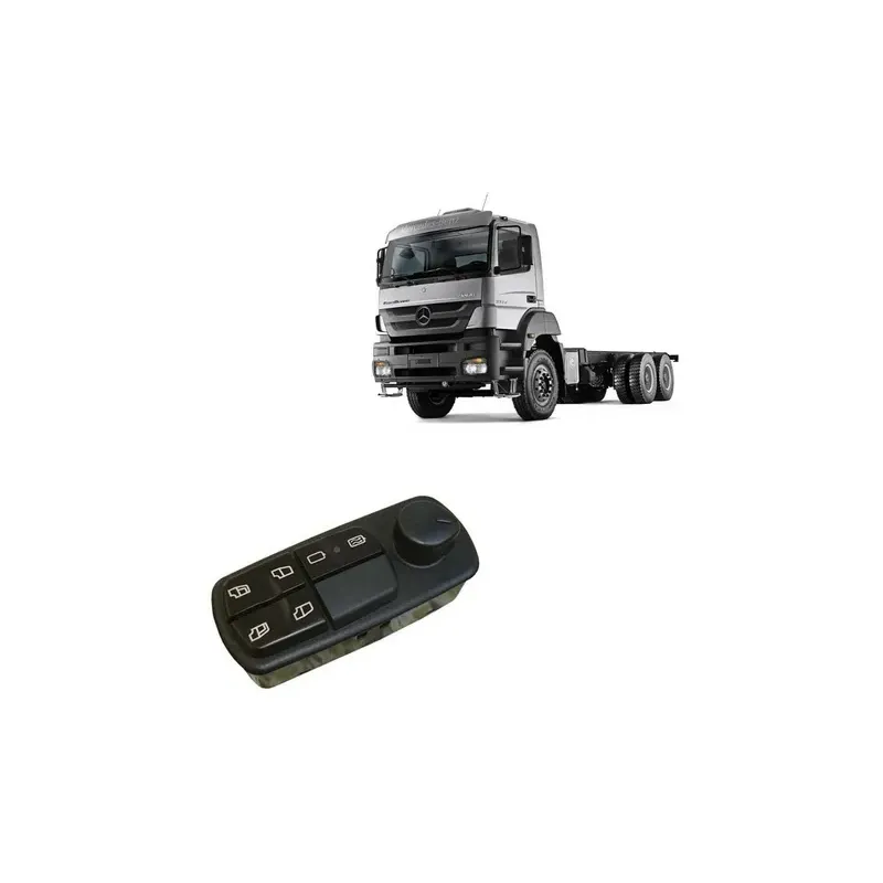 Interruptor Vidro Esq. Mercedes Axor (001.545.5113)