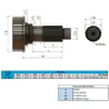 Ponteira Cardan (C/Rosca) Mbb/ Iveco/ Volvo 46 Estrias Rolam. 60 Mm
