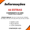 Ponteira Cardan (C/Rosca) Mbb/ Iveco/ Volvo 46 Estrias Rolam. 60 Mm