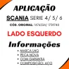 Porta Cabine Esq. Scania Série 4/ 5/ 6