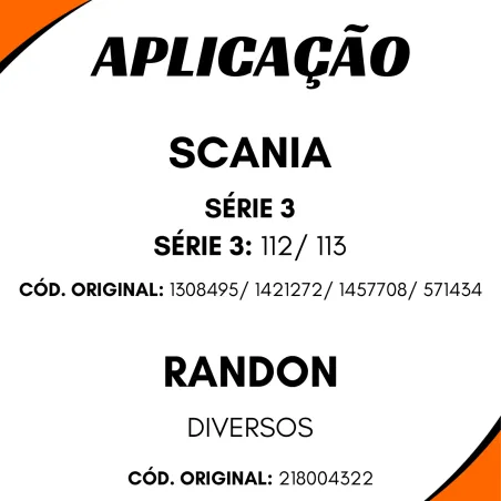Bomba Hidráulica Randon/Scania Série 3/112/113 4121272