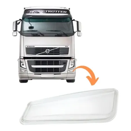 Lente Farol Aux. Esq. Volvo Fh13/ Fm13 (2010 A 2014)
