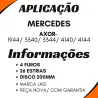 Flange Cardan (Central) Mbb Axor 1944/ 3340 4 Furos 26 Estrias (Disco