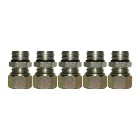 Kit 5 Conectores Tubo Nylon Mbb Diversas Macho 16mmx22mm